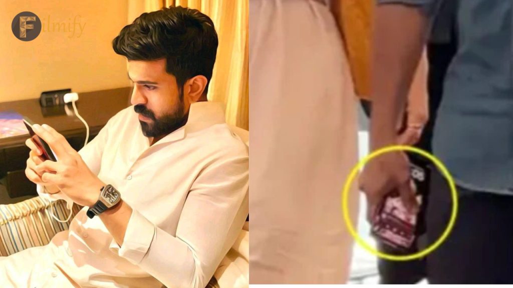 Ram Charan: Do you know whose photo is on Charan's mobile wallpaper?